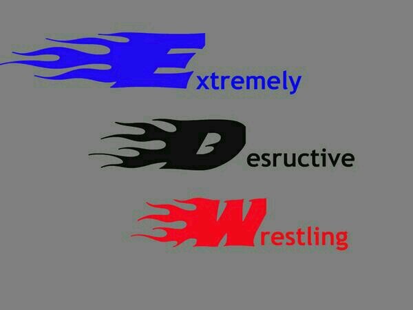 Extremely Destructive Wrestling.  RAW-Monday. Main Event-Tuesday. SmackDown-Friday. PPVs once a month.
