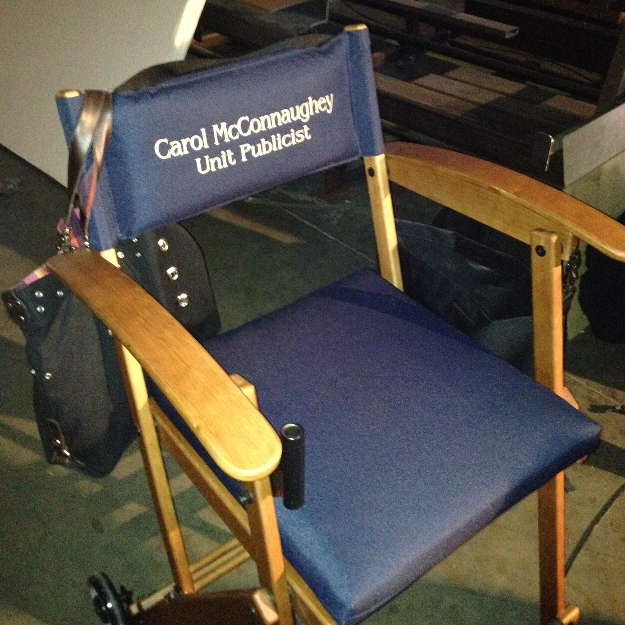 I work behind the scenes on lots of Hollywood films. Lovin' it!