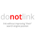 donotlink.com (@donotlink) Twitter profile photo donotlink.com (@donotlink) Twitter profile photo