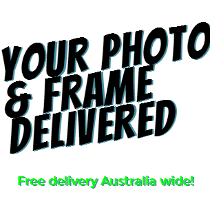 We provide our clients with a unique way to surprise a loved one, family and friends. Send your photo in the frame of your choice, free delivery Australia wide.
