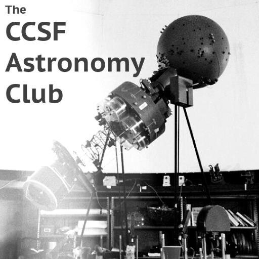 Official Twitter of the CCSF Astronomy Club, Reestablished in 2013 in City College of San Francisco.