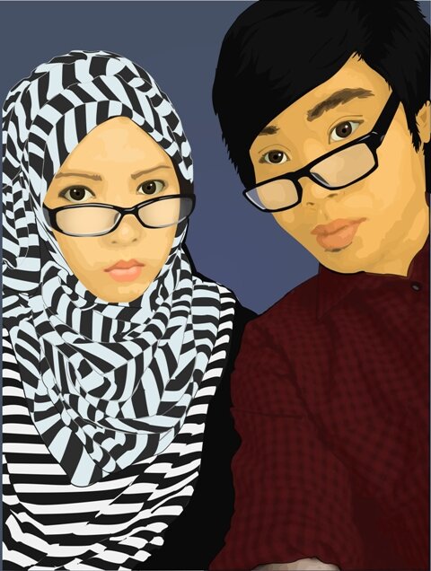 Menyediakan desain Caricature, Wpap, Realis buat kado anniv dan hari spesial kalian , contact pin 2A657389 sms 08998192403 #tweet @adeeyzainuri
