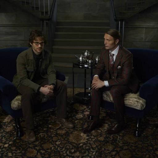 #Fan Hannigram # Fan Hugh Dancy And Mads Mikkelsen #