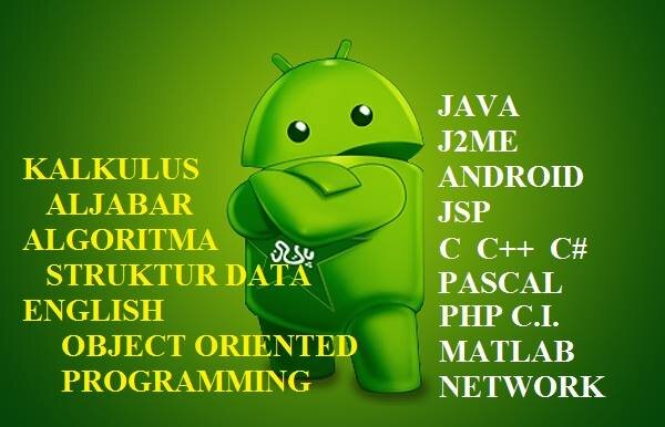 ProjectaDAJaya's profile picture. whatsapp. 082214438868 
update Mei 2020 
Kursus Pemrograman & Bimbingan Belajar Les Private JAVA C C++ MATLAB Pascal; Kalkulus Algoritma OOP Struktur Data