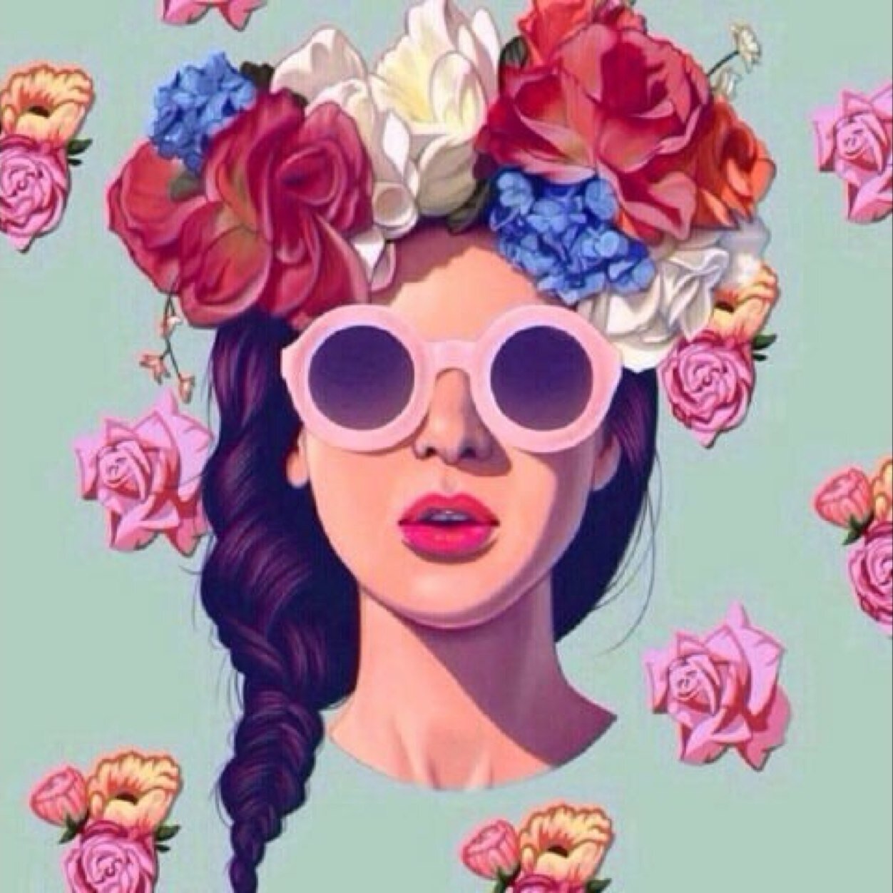 كل الي مكتوب هنا لك @_khawlaSD ✨