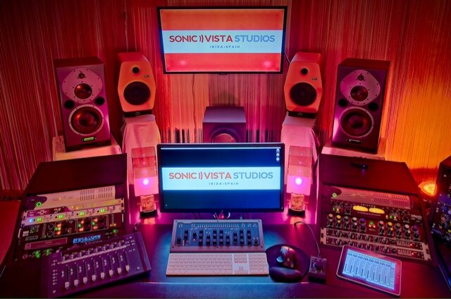 Sonic Vista Studios IBIZA,Spain- Mixing-Mastering-Recording: 400 year old villa: Lady Gaga,50 Cent, David Guetta, Ting Tings, Priyanka Chopra, Vic Mensa