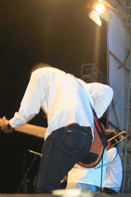 One good thing about music, when it hits you, you feel no pain