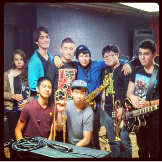 just your friendly neighborhood Garage Band!