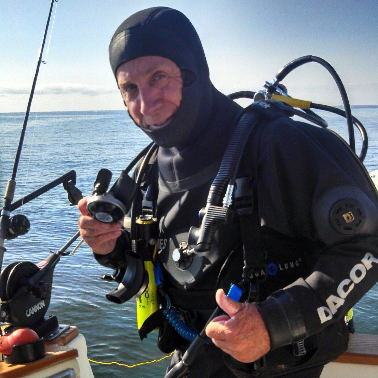 Wreck diver, entrepreneur, retired fire fighter, ex-racer, motor head, Chairman Buffalo County Republicans, Coast Guard Aux.Vessel safety examiner.