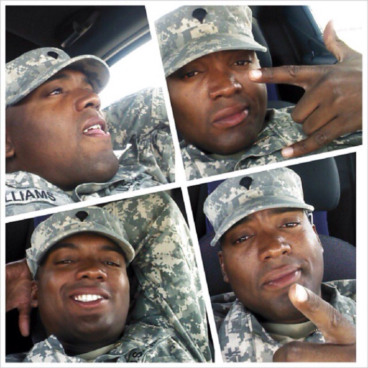 U.S. Soldier dat is kool Af n dont take shit from anyone...