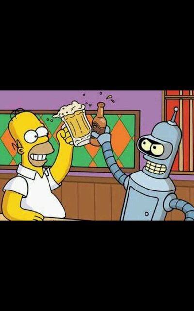 Love Simpsons and Futurama.Matt Groening.I collect Simpsons and Futurama merchandise (mainly comics).
