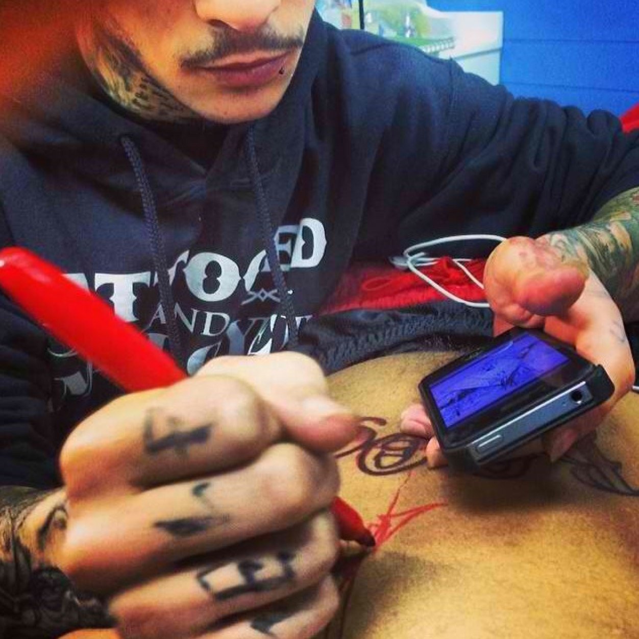 Owner/artist of Committed Ink Studios. I've been tattooing almost 6 years, 23 years old business minded. I will succeed by any means I will accomplish my dreams