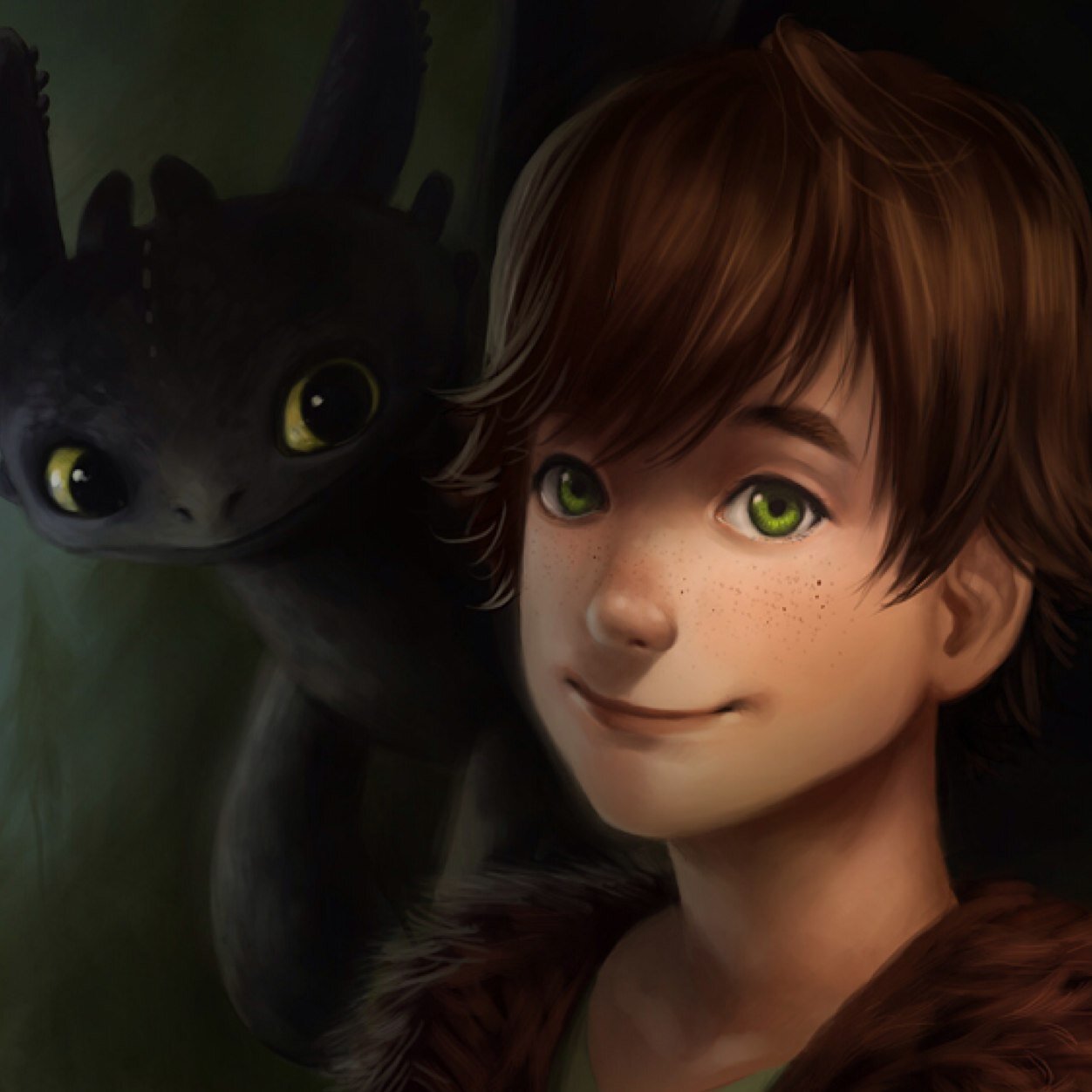 U-Umm... Hello, I am Hiccup, make fun of my name I am used to it. You would think vikings kill dragons, but we train them. (Big4,HTTYD) (Single)