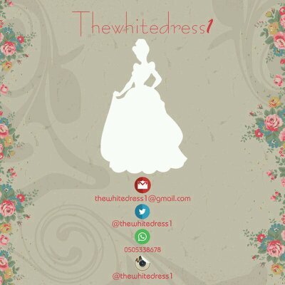 حساب بيع فساتين من امريكا ، للتواصل
انستقرام : thewhitedress1
ايميل : thewhitedress1@gmail.com
واتس اب : 0505338678
