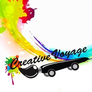 Taking the CREATIVE VOYAGE will be the experience of an art making studio in any location.