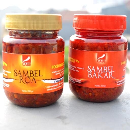 CabeSambel's profile picture. Homemade 200gr 
Sambel ROA @40K
Sambel BAKAR @35K
+Ongkos Kirim