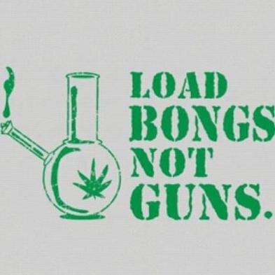Join US! Follow US as a show of #solidarity towards world #peace! #LoadBongsNotGuns! All Together United #BongsForPeace! #StonerNation #Stoners #Marijuana Peace