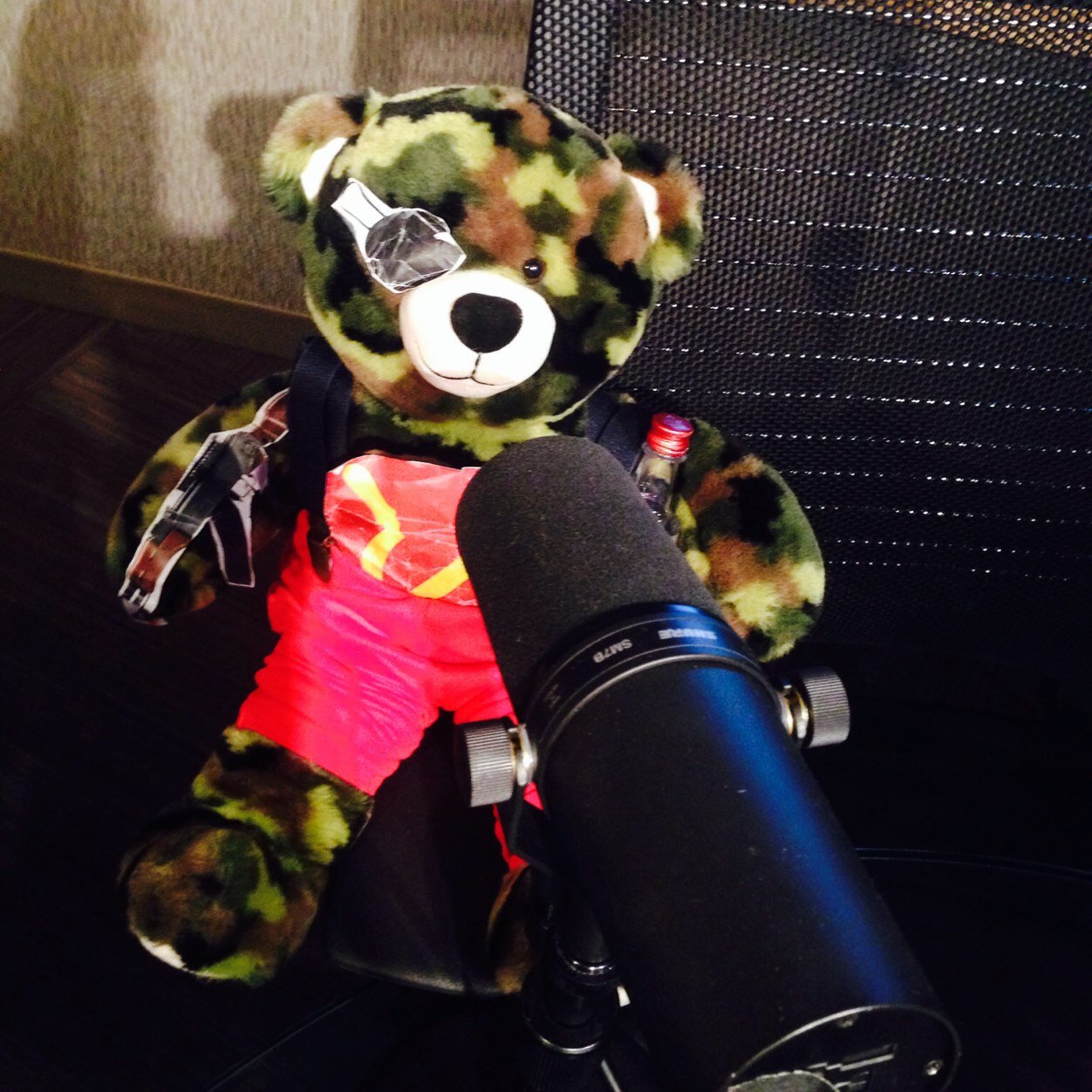 My name Commie Bear. I'm enemy against freedom of America. Similar Putin, but more furry.