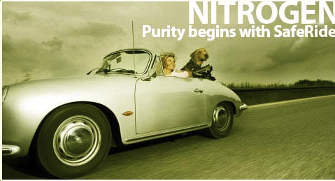 SafeRideN2's profile picture. We make easy to use nitrogen tire inflation systems:  Who says you can't save money AND save the planet?