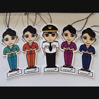 Pembuat pewangi mobil menurut pesanan (Custom-made car freshner). Cocok untuk promosi produk, pemilihan umum, dan souvenir event. Info: fresh.kasner@yahoo.co.id