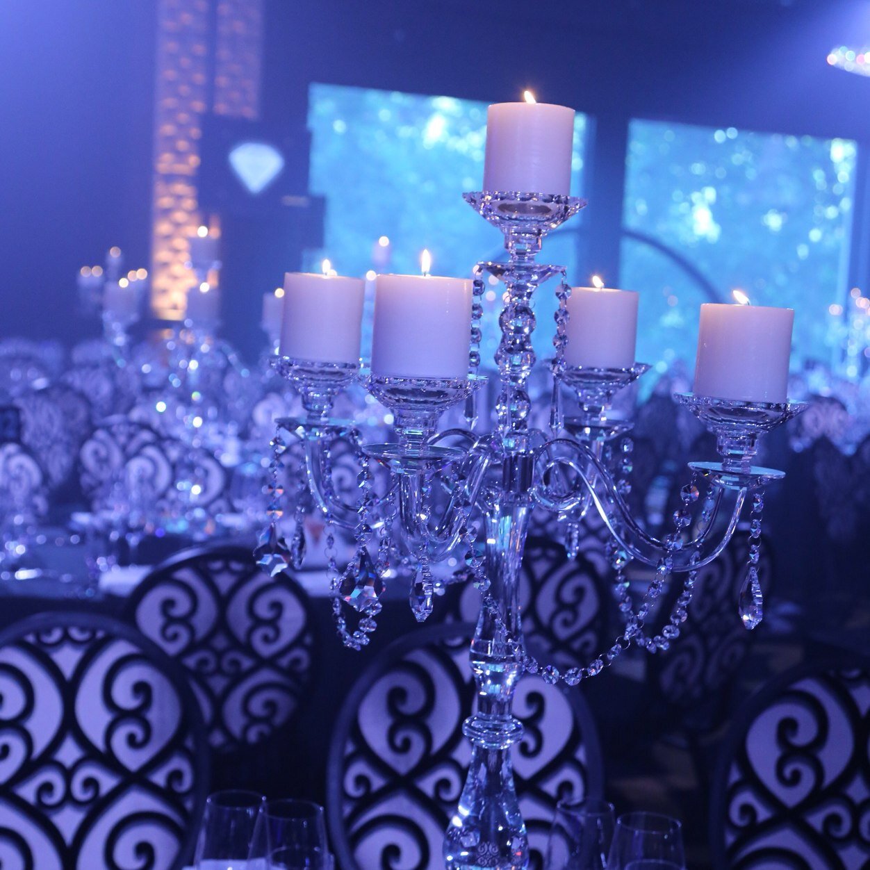 Specialising in wedding planning & styling, wedding supplies & decorative hire including exquisite crystal candelabras & stands as well as mirrored table tops.