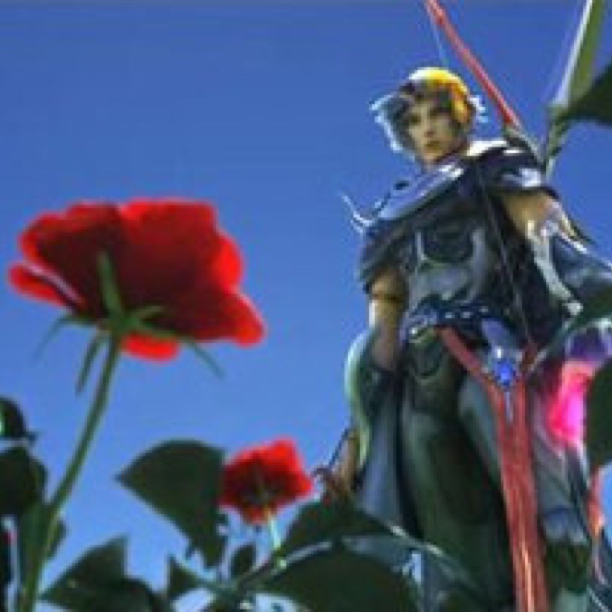 I seek to end all conflict. The Wild Rose is my reason to live. My Dreams will never fade! With hope in my heart, I will not lose! (FFII, MV, RP)