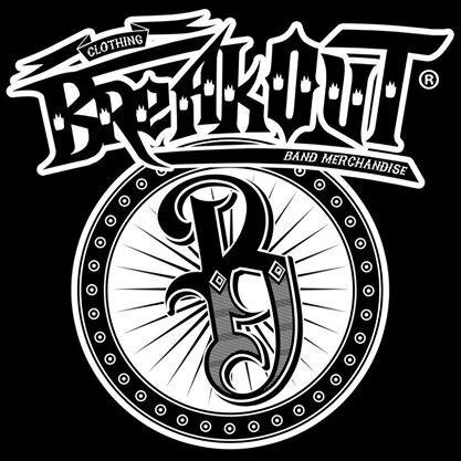 OFFICIAL BREAKOUT CLOTHING AND BAND MERCHANDISE
089607551025 Pin BB: 73EF32D9
