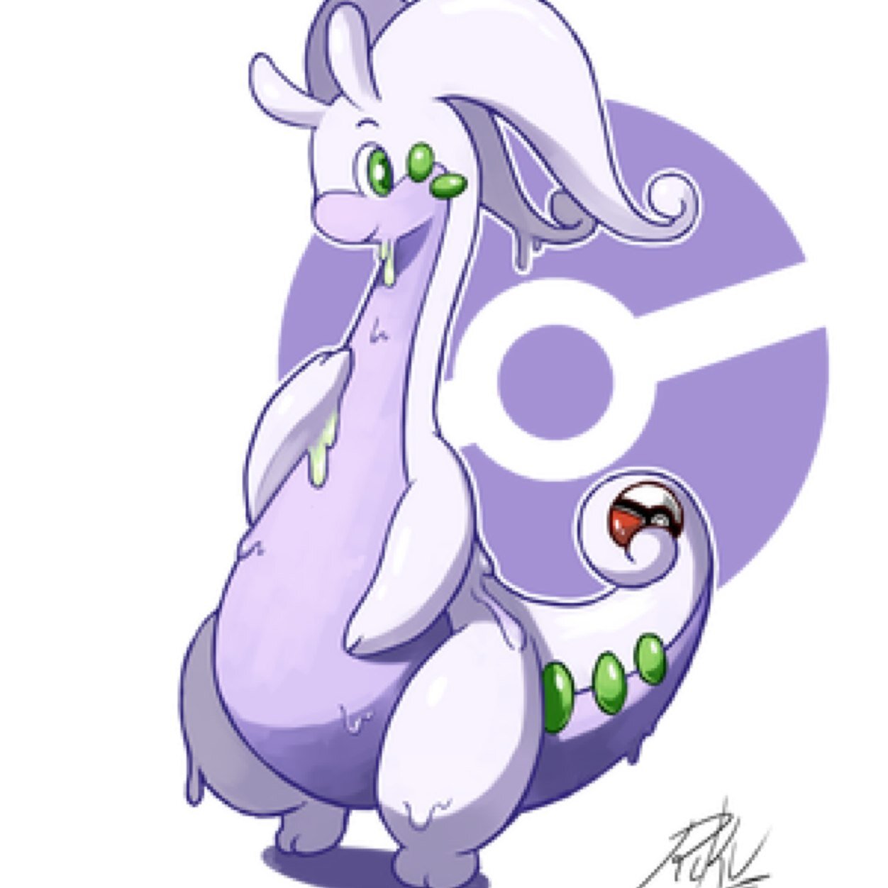 ||The coolest Goodra you'll ever meet|Single|Bi|Trainer: @illustriouscyan|#Female|Level: 60|Moves:Dragon pulse, Power Whip, Rain dance, and Blizzard||