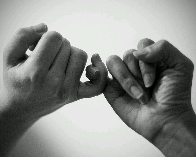 don't make a promise if you ain't gunna keep it     	                                        please please follow