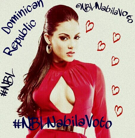 #NBL #NBLNabila #NBLNabilaVoto ¡Vota por nuestra DOMINICANA! Primera Dominicana que ganara la corona.