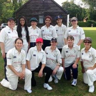 Women's cricket playing section of Sutton CC, a non-discriminatory cricket club.  Why not join us? Just visit our website to find out how. You won't regret it.
