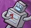 Half human/half robot draws a halfway decent web comic.