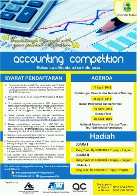 Official Account of Accounting Competition Mahasiswa - @AccountingWeek @himakunand