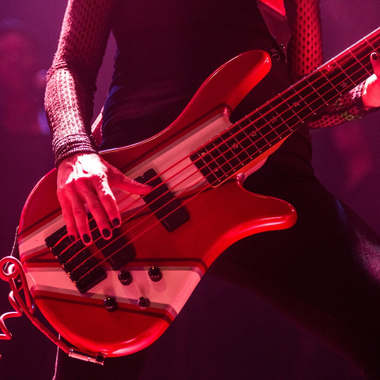 Female bass player & aerobatic pilot.  Looking for a position in an established pro rock, blues, or pop act. Also available for shows, video, or studio work.