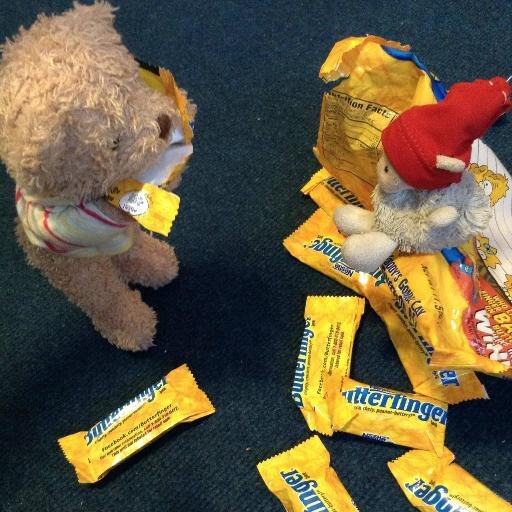 ParmySmarmy's profile picture. I am @coachshane's Webbear and I work for food. I have a pesky companion who steals my food. I defend my food daily.