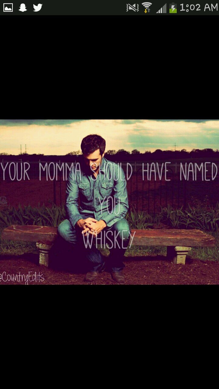 Lemme tweet some country music lyrics