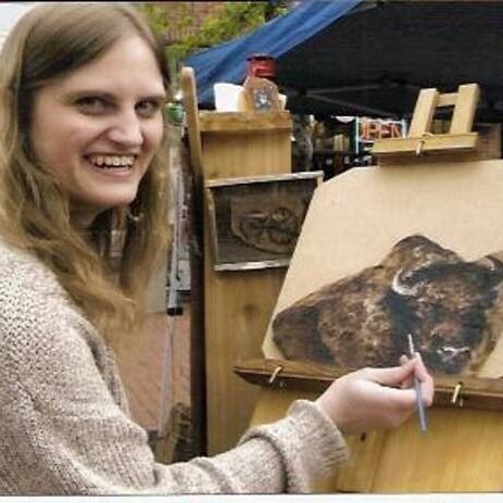 I paint with watercolors of wildlife on Colorado's natural sandstone.My goal as an artist is to illustrate the natural beauty this inspiring state has to offer.