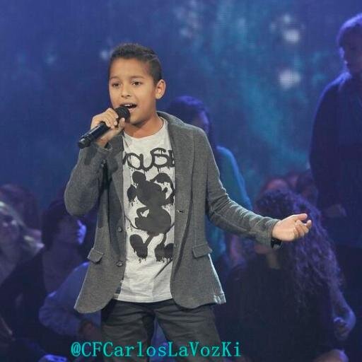 Primera cuenta oficial de apoyo a Carlos Alfredo participante de La Voz Kids (Equipo Bisbal-Semifinalista)Desde el principio hasta el final.