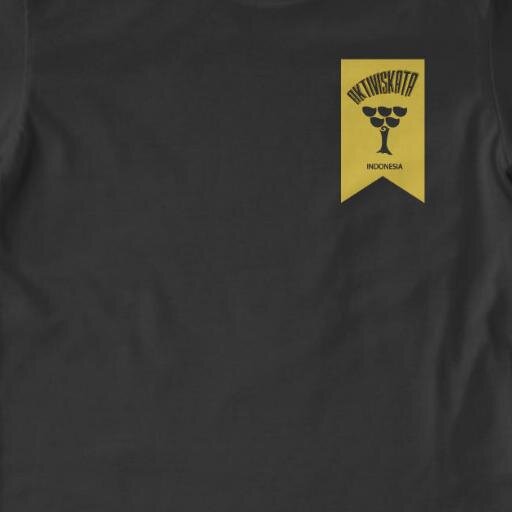 kami berkata dengan media tshirt