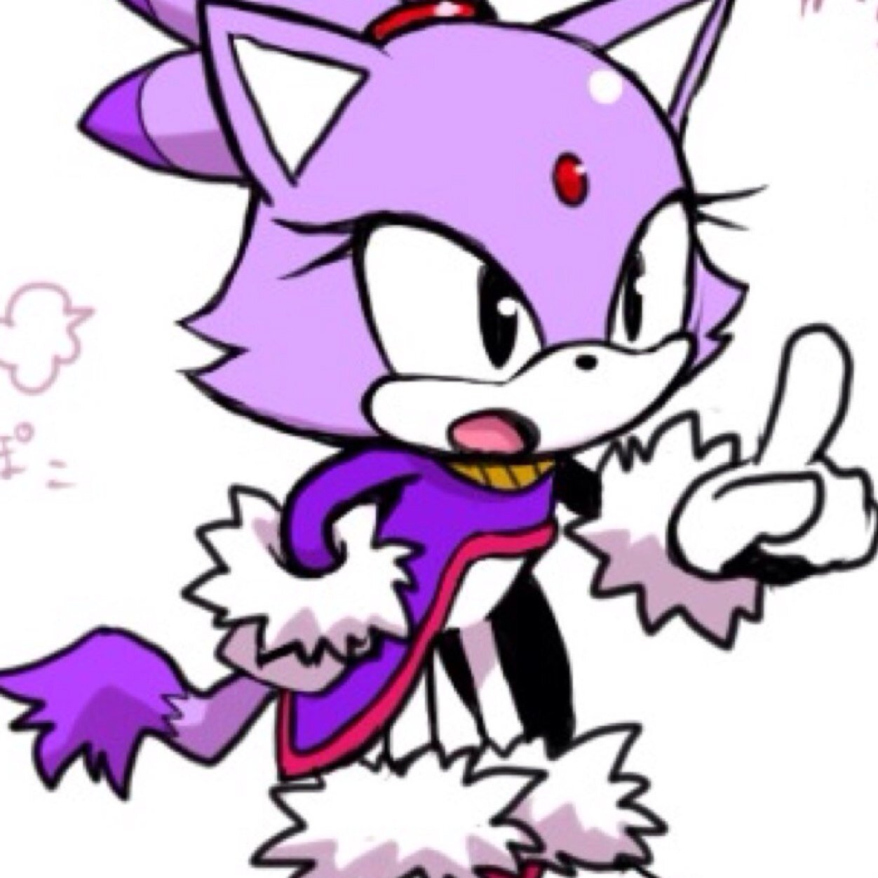 In an alternate reality of the Sol Dimension I Blaze must guard the Sol Emeralds. It's a duty that forces me to live my flames, because of this i must be alone.