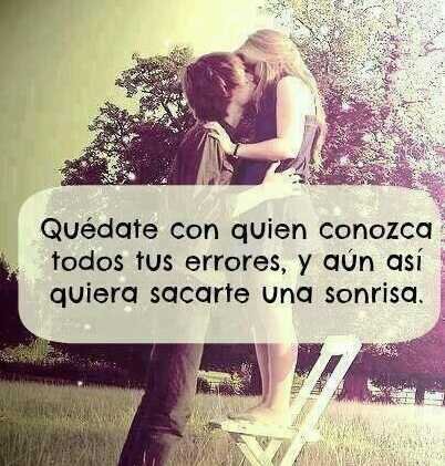 Necesito sólo a una persona para que mi vida sea perfecta.