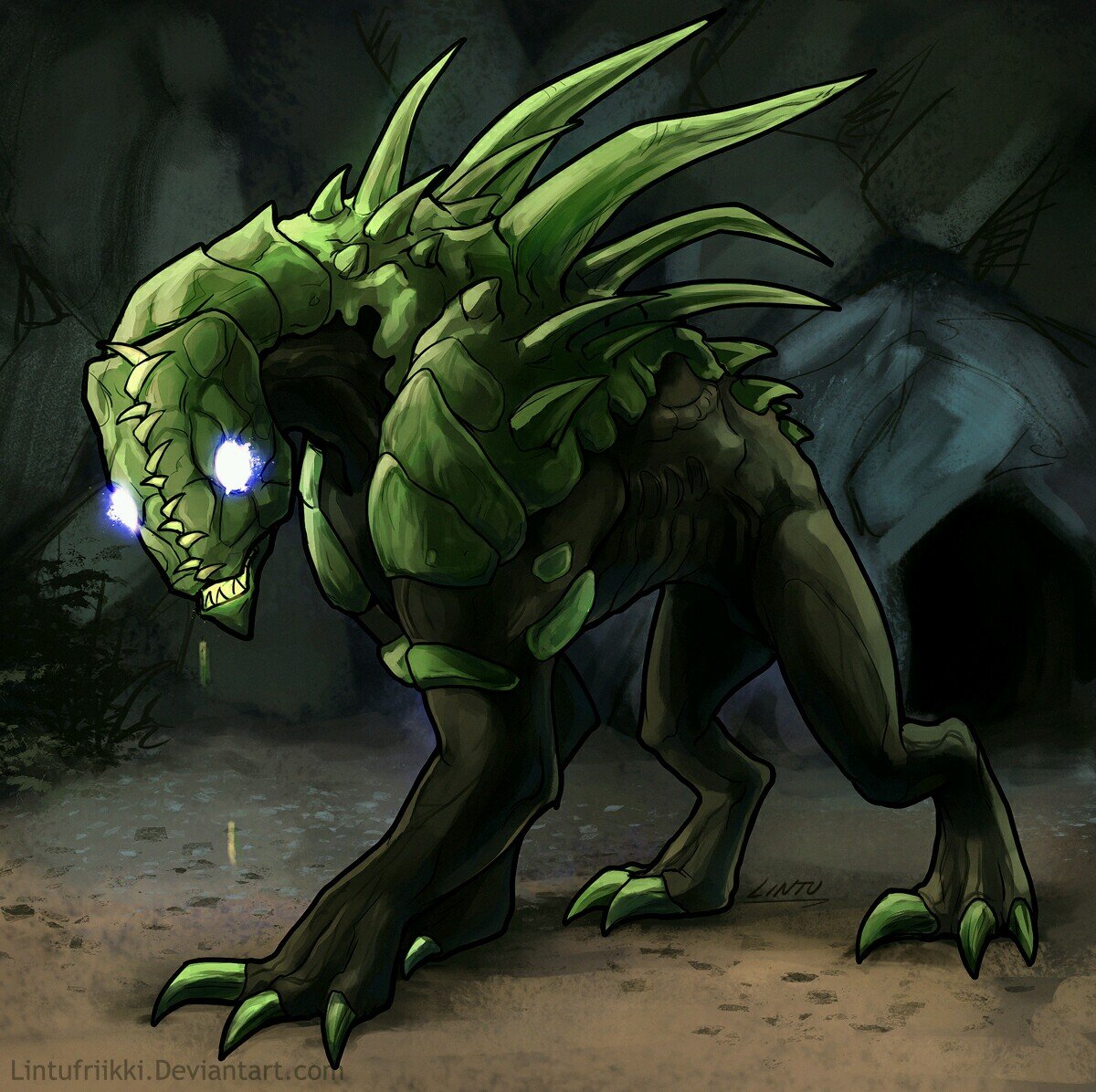 Badass corrosive skag, son of Horice The Skag.
