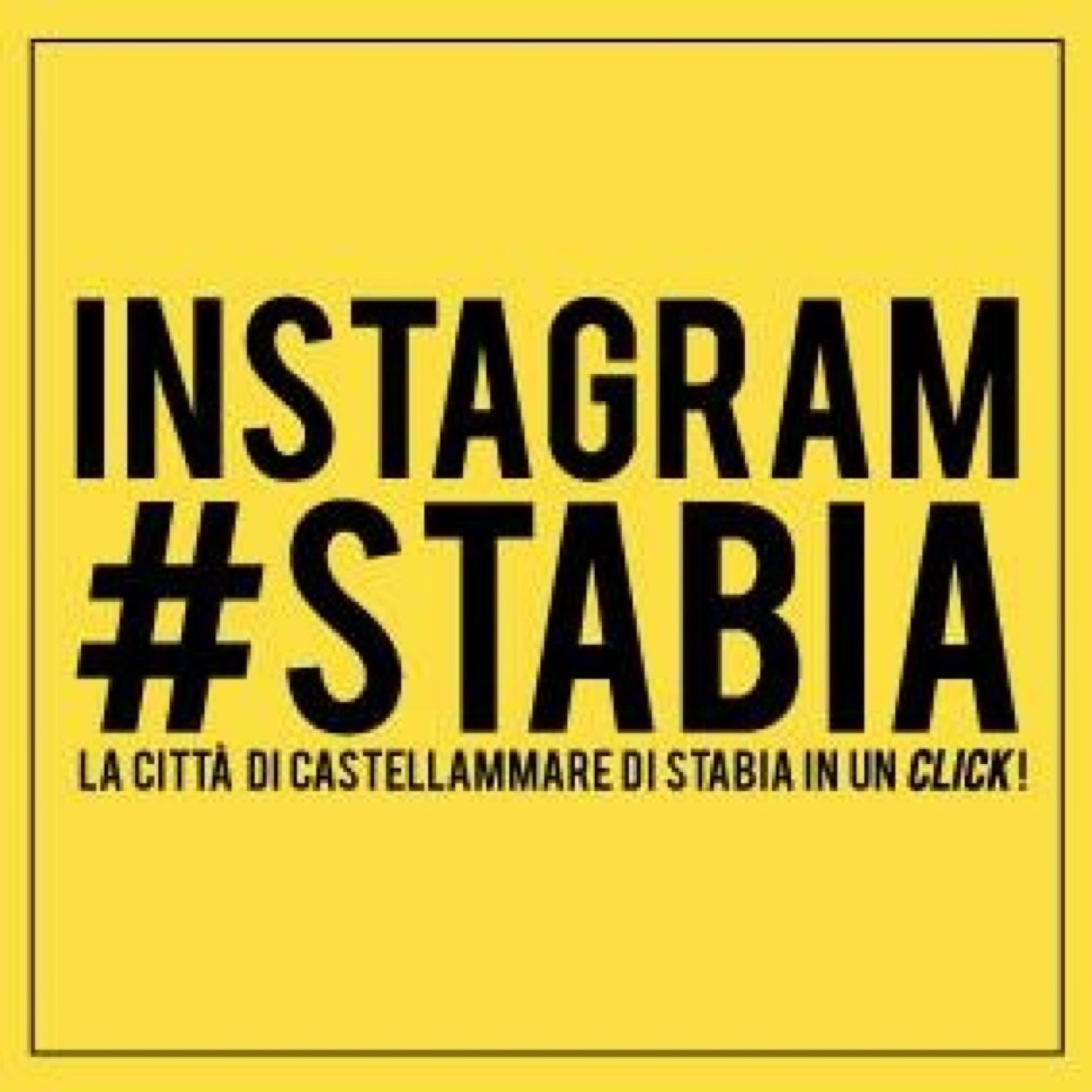 Da un'idea dell'associazione culturale LIBEROARBITR!O, nasce INSTAGRAM #STABIA! Castellammare di Stabia in un click!