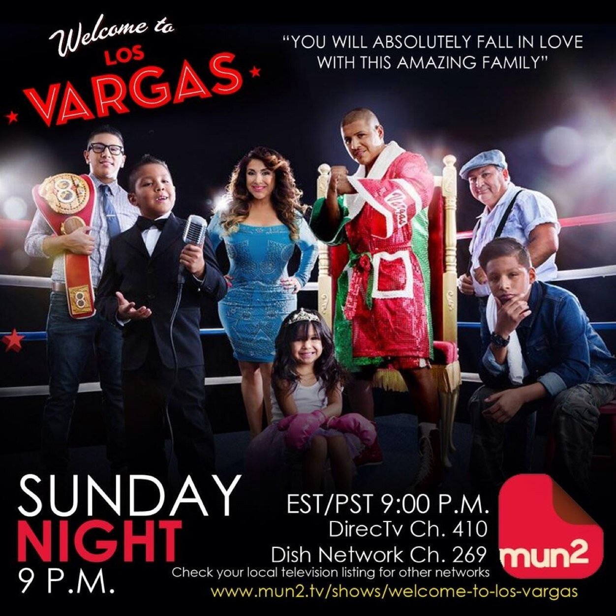 ♥️*FAN PAGE ONLY*♥ Attn fans if you want the attention of @_FernandoVargas @thaqueenmv @OfficialFVJR @Official_Amado ( #LosVargas ) season 2 Ask Mun2 please!!