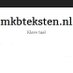 mkbteksten (@mkbteksten) Twitter profile photo