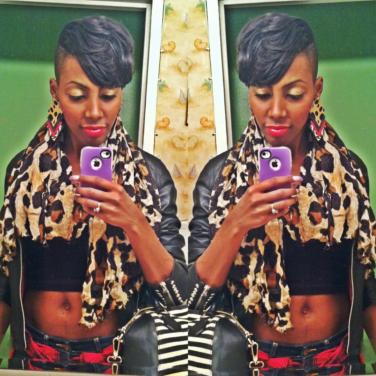 Model in the making. Fashion Addict.