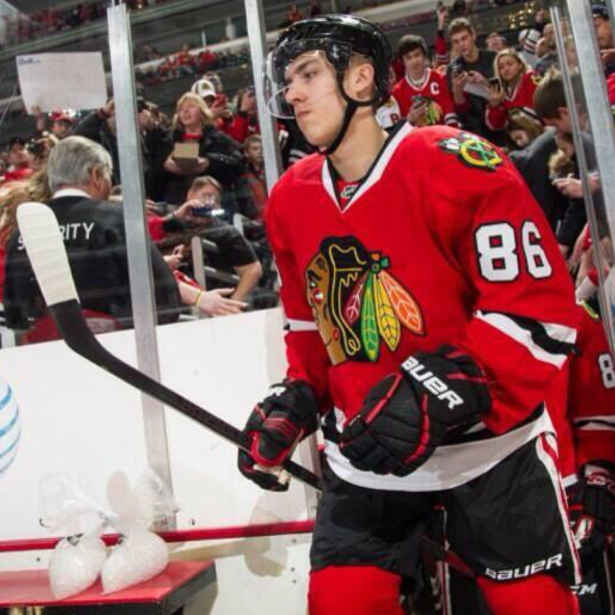 NOT Teuvo Teräväinen. Currently a member of the Chicago Blackhawks . Former member of Jokerit in the SM-liiga. 2014 World Junior Championship Gold Medalist. #86