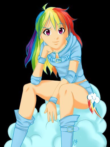 Rainbow Dash: Sup im Rainbow Dash and im a future wonderbolt and the element of loyalty #Single Pinkie: Hi im Pinkie the element of laughter #Single