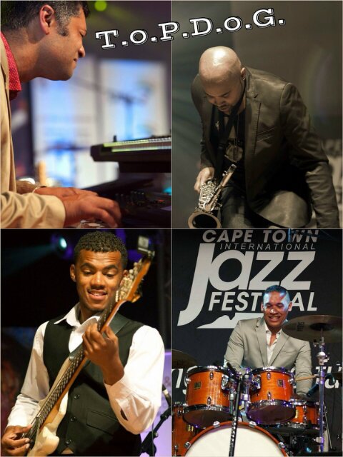 Official twitter page of the band TopDog. Members: Camillo Lombard(Keyboards), Don Vino(Saxophones), Charlton Daniels(Bass) & Mornay Hofmeester(Drums)