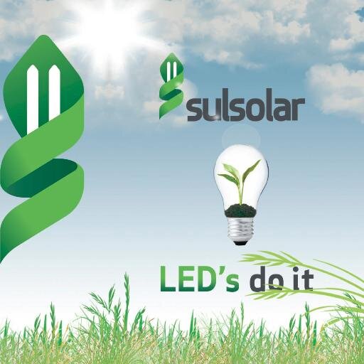 sulsolar's profile picture. LED's, the future, we SULSOLAR can provide you with all kinds of high quality LED. If you like a very warm cozy atmosphere ore need strong lights in the kitchen